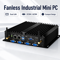 Mini PC con Procesador Intel Core i3/i5/i7, Computadora de Escritorio 5005U/4200U/5500U, Carcasa para Computadora, Windows 11/Linux, Ranura SIM para 4G, Computadora Industrial