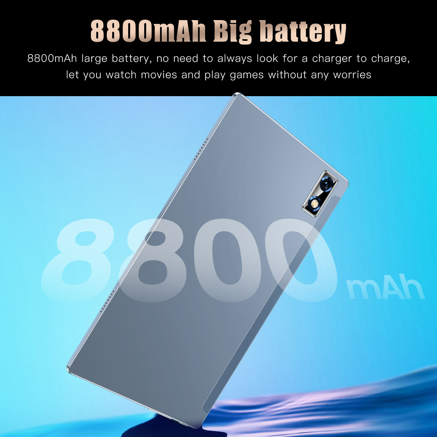 RAM 8G 128GB ROM Android新着大画面防水10.1インチzk10タブレットPC