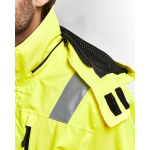 BLAKLADER - 483719773389L Chaqueta impermeable Hi-Vis Amarillo/Azul marino-EAN 7330509231364 ROPA DE TRABAJO DE LA HI-VIS - Product Image 5