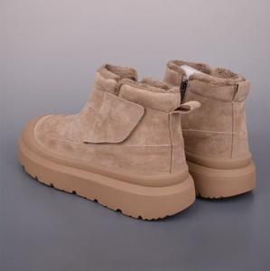 Bottes de neige classiques marron à semelle épaisse, imperméables et antidérapantes, bottines rehaussantes pour femmes - Product Image 6