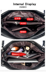 Fashion New Designer Crossbody <b>Bags</b> High Quality PU Leather Shoulder Messenger <b>Bag</b> Casual Totes Luxury Women Handbags and Purses - Product Image 5
