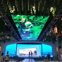TOPLED Écran led 3d Panneau d'affichage LED incurvé personnalisé Panneau d'affichage extérieur incurvé Écran LED numérique
