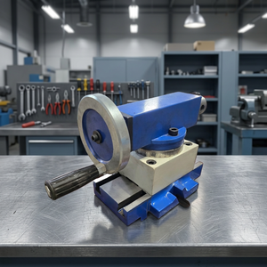 Blue Precision Grinding <b>Machine</b> <b>Accessory</b> with Adjustable Wheel and Metal Base for Industrial Use - Product Image 4
