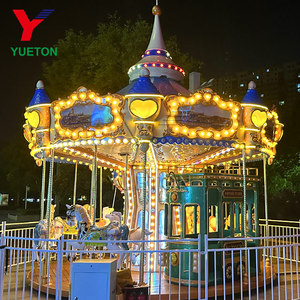 12 16 Places Kiddie Rides Petit Animal <span class=keywords><strong>Thème</strong></span> Mini Parc D'attractions Enfants Carrousel Enfants Merry Go Round Cheval Carrousel à vendre - Product Image 3