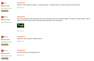 Letrero de Neón Flexible Personalizado - Tamaño y Color Personalizables, LED Multicolor, Montaje en Pared para Hogar, Auto, Fiestas y Bodas - Product Image 6