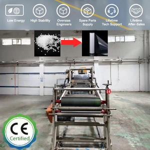 Extrudeuses de plastique PP/<span class=keywords><strong>PS</strong></span> à vis simple certifiées CE, extrudeuses de plastique recyclé pour la production de feuilles, faible consommation d'énergie, haut rendement - Product Image 1