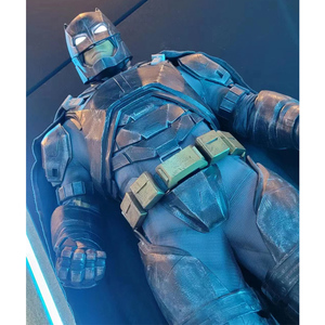 Statue de <span class=keywords><strong>batman</strong></span> en fibre de verre personnalisée personnage de film d'action DC sculpture chauve-souris homme grande taille artisanat en résine pour la décoration - Product Image 6