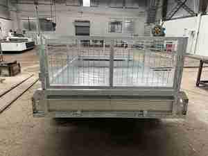Remorque galvanisée en cage 9x5 avec essieu tandem 2000kg évalué - Product Image 4