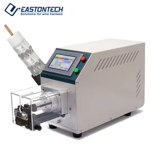 EASTONTECH EW-06F Semi Automatic Pedal Start Coaxial Wire Cable Stripper Strip 9 Layers Coax Cable Stripping Machine