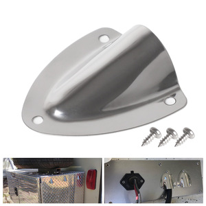 Stainless Steel Vent Cover 55x63mm Screw Fixing For Small Boats And <b>Yachts</b> - Product Image 4