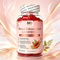 Gummies d'amélioration mammaire à formule personnalisée, directement de l'usine chinoise, pour l'équilibre hormonal