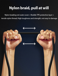 ISO9001/sedex/MFI chứng nhận kết thúc bền nylon bện MFI USB-C để L PD sạc nhanh 3A cho <span class=keywords><strong>Apple</strong></span> iphone14 13. IPad - Product Image 2