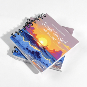 Libro de Colorear Personalizado para Adultos, Encuadernación en Espiral, Impreso en Papel de Calidad, Impresión Personalizada - Product Image 6
