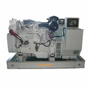 CSCPOWER marine diesel generator set with famous engine 100kva marine diesel generator