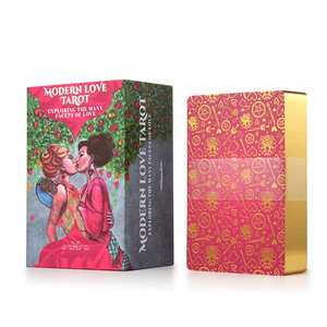 Fabricante Profesional 100% Personalizado, Cartas de <span class=keywords><strong>Tarot</strong></span> Impresas a Todo Color en Dorado, 350 g/m², para Creación de Mazos de Cartas - Product Image 2