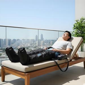 Masajeador Eléctrico de Piernas de 8 Cámaras con Certificación MDR CE, Botas de Compresión de <span class=keywords><strong>Aire</strong></span> para la Circulación Sanguínea y el Drenaje Linfático - Product Image 1