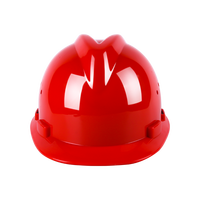 Casque de sécurité de type V en matériau FHABS pour chantier, respirant et non étouffant, sans fentes, avec 6 points de suspension