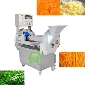 Machine à couper les légumes poireaux à vitesse réglable trancheuse de rondelle d'oignon concombre de courge amère déchiqueteuse de chou