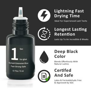 Colle à cils imperméable Pinky Leem Private Label, colle pour extensions de cils, colle pour extensions de cils en grappe, adhésif - Product Image 5