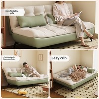 Canapé-lit convertible coulissant avec mécanisme mural pliant durable rembourrage en tissu pour meubles de salon de chambre à coucher