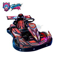 Karting Series 2P, Voiture de course électrique à démarrage manuel et télécommande, à monnayeur, pour enfants, machine d'arcade de divertissement