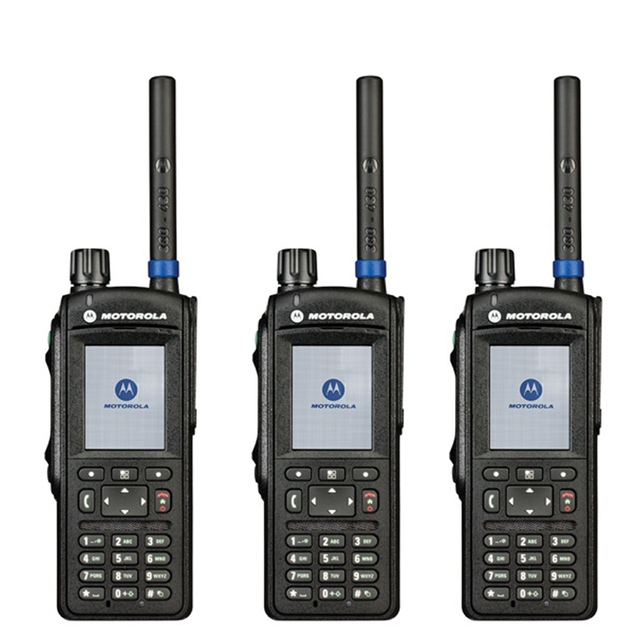 Durable TETRA portable radio 350-470MHz with Bluetooth GPS positioning function for Motorola walkie-talkie MTP6750 two way radio
