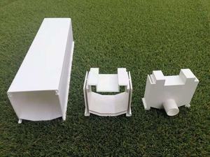 Kommerzielles Gewächshaus-Hydroponik-Anbaus ystem zum Verkauf Tomtato-Gurke 110*110mm PVC-Anbaurohr-Hydro ponik system - Product Image 3