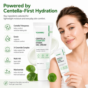 <span class=keywords><strong>Crema</strong></span> alla Centella <span class=keywords><strong>e</strong></span> Ceramidi, Idratante Lenitivo per <span class=keywords><strong>Pelle</strong></span> <span class=keywords><strong>Grassa</strong></span>, Rinfrescante, Controllo del Sebo, Supporto della Barriera Cutanea, <span class=keywords><strong>Crema</strong></span> <span class=keywords><strong>Viso</strong></span> per Pelli a Tendenza <span class=keywords><strong>Acneica</strong></span> - Product Image 3