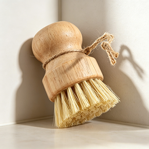 Cepillo de madera de bambú para lavar platos, cepillo de cocina para fregar, cepillo <span class=keywords><strong>pequeño</strong></span> personalizado para limpiar ollas, herramientas de limpieza del hogar - Product Image 5