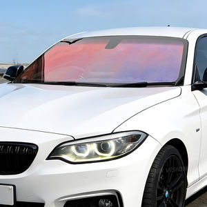 Película adhesiva de alta calidad para ventanas de coche, color camaleón púrpura, rollo de película tintada para ventanas. - Product Image 6