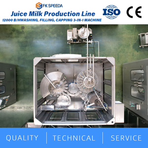 Chaîne de production d'eau potable automatique 3-en-1 de 12 000 BPH : Lavage, remplissage et bouchage - Product Image 3