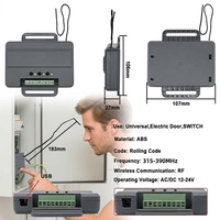 Récepteur de porte de garage 893MAX 4 en 1, 850LM, code roulant, automatique, universel, compatible avec la plupart des ouvre-portes de garage