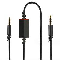 Câble de remplacement A40 pour casque Astro, câble audio avec fonction mute intégrée pour casque de jeu A10/A40/A40TR