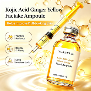 <span class=keywords><strong>Ampoule</strong></span> Éclaircissante Visage en Gros à l'Acide Kojique, Curcuma et Niacinamide 50 ML – Unifie le Teint et Illumine pour Tous Types de Peau – Sérum Éclat - Product Image 4