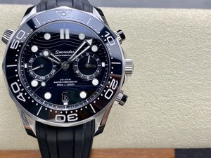 Reloj Mecánico de Buceo de Lujo de la Mejor Calidad, 44 mm, Fábrica N1, Movimiento 9900, Resistente al Agua, Bisel de Cerámica Negra, Cronógrafo, 300 m - Product Image 2