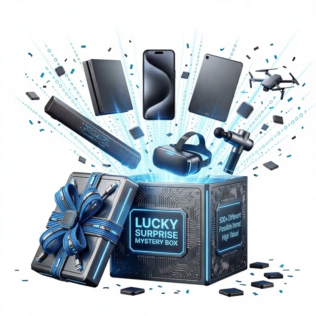High Quality Electronics Surprise Blind Box Random 1-3pcs 500+ Different Items Available VR Smartphone Etc Advanced Mystery Box