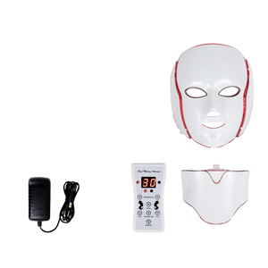 Máscara Facial de Terapia Fotónica LED de 7 Colores, ABS, 10W, Dispositivo de Belleza para Blanquear y Reafirmar la Piel - Product Image 1