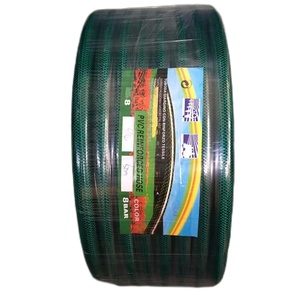 Прямые продажи с фабрики в Китае, <span class=keywords><strong>1</strong></span>/2, 3/4, <span class=keywords><strong>1</strong></span> дюйм, зеленый садовый шланг из ПВХ, пластиковые трубки по длине - Product Image 4