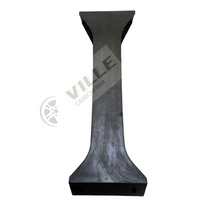 Service personnalisé Oem pour tube en fibre de carbone de 33mm 80mm de large, tube de tuyau carré en fibre de carbone à haute résistance avec poutres en V/H