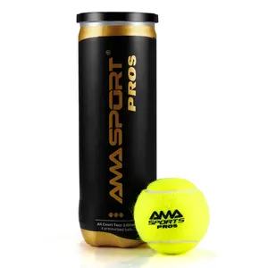 TN01 ITF-Zulassung Turnier Tennisball P45 Hochs ichtbarer Filz gewebter kunden spezifischer unter Druck stehender Tennisball