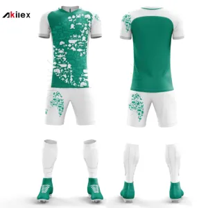 Akilex customized adult soccer shirts for teamwear