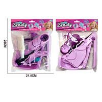 Kit de coiffure simulé en plastique Baohan (comprend un fer à lisser et un miroir de maquillage, ensemble de 11 pièces)