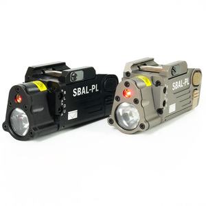 Linterna Táctica SBAL-<span class=keywords><strong>PL</strong></span> LED/Láser Rojo, Linterna Colgante para Exploración, Luz Constante/Estroboscópica, Linterna para Exteriores con Montaje de 20MM - Product Image 3