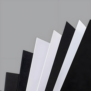 Pannelli Divisori Morbidi in Polipropilene (PP) Ecologico Opaco, Fogli di Pellicola Fonoassorbente, Taglio Personalizzato Disponibile, Nero Bianco e Altri Colori - Product Image 1