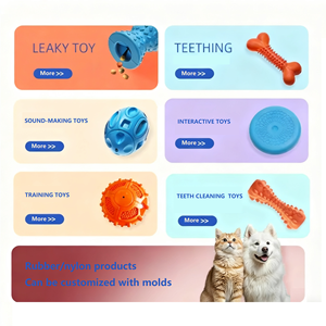 แท่งยางขัดกระดูกปรับแต่งได้เป็นมิตรต่อสิ่งแวดล้อมสำหรับสัตว์เลี้ยงสุนัขของเล่นสำหรับทำความสะอาดฟัน - Product Image 3