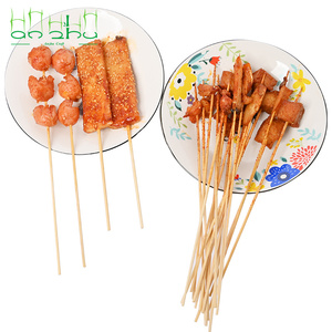 Bâton <span class=keywords><strong>de</strong></span> brochettes en bambou long jetable pour une utilisation en plein air BBQ Party Set d'outils <span class=keywords><strong>de</strong></span> barbecue écologique et résistant à la chaleur 50cm facile à nettoyer - Product Image 3
