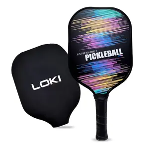 Professionele Lichtgewicht Honingraat Grafiet Carbon Pickleball Peddel Racket Set Van 2 Pickleball Racket 4 Pickleball Ballen Padle