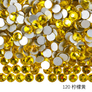 Круглое стеклянное украшение для ногтей - Product Image 6