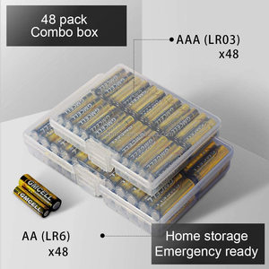 Nhà Máy Giá Hot sản phẩm tiểu pin 1.5V AAA LR03 Alkaline pin cho thạch anh Đồng hồ điện máy cạo râu không dây chuột - Product Image 5