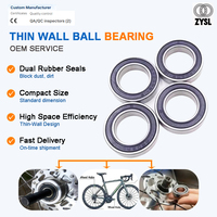 Roulement en acier chromé 61903/18-2RS pour vélo 18307 à paroi mince 18x30x7mm pour moyeux de roue de vélo